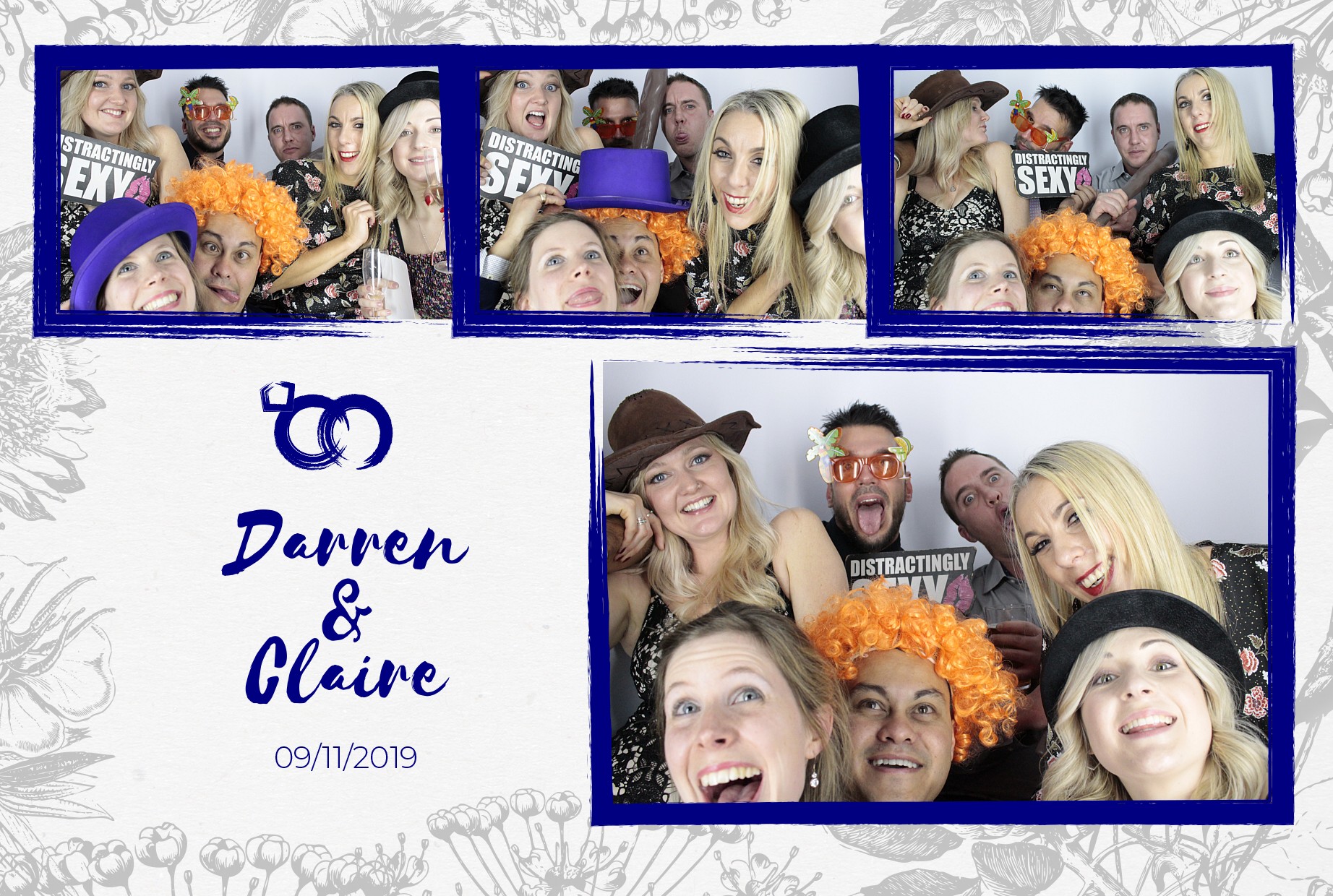 Darren and Claire’s Wedding  | View more photos from the event at gallery.myphotoboothexperience.co.uk/u/MyPhotoBoothExperienceLtd/Darren-and-Claire’s-Wedding